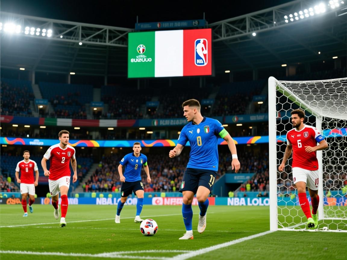 意大利队力克奥地利队晋级欧洲杯八强  第2张